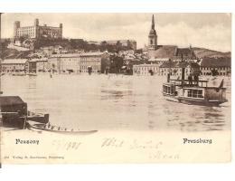 BRATISLAVA / PARNÍK / DOPLATIT /r.1901?*AB=437