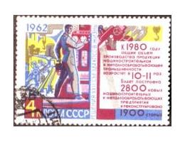 SSSR 1962 Úkoly vytyčené XXII.sjezdem KSSS, Michel č.2678 ra