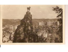 KARLOVY VARY =JELENÍ SKOK  /rok1950?*fb1763