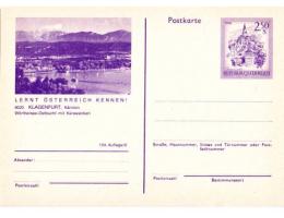 Rakousko 1978 154/6 Klagenfurt, dopisnice,  Michel č.P451 *