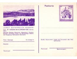 Rakousko 1978 154/14 St. Kanzian, dopisnice,  Michel č.P451 