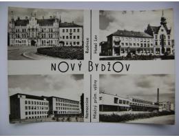 Nový Bydžov hotel Lev nemocnice Mléčný prům. výživy 1966