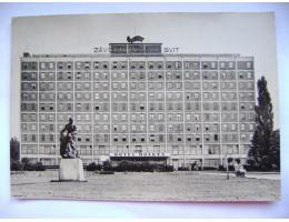 Gottwaldov (Zlín) hotel Moskva záv. klub n.p. Svit 1957