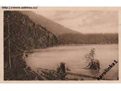 ČERNÉ JEZERO =ŠUMAVA =rok1920?*kc7256