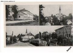 Suchdol nad Odrou Hotel,škola,traktor r.1947 prošlá,U8/19