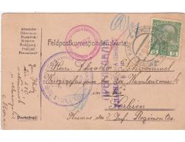 NĚMČICE=NEZAMYSLICE=FELDPOST=rok1915*c11510