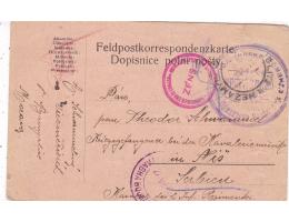 VICEMĚŘICE=NEZAMYSLICE=FELDPOST=rok1915*c11515