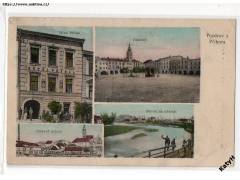 Příbor,Freiberg,Hotel Přidal okénková r.1907 prošlá,U8/146