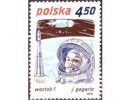 Polsko 1979 Gagarin, Michel č.2662 raz.