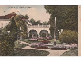 LYSICE  ZÁMECKÝ PARK  r. 1920  NAKL  J. NOVOTNÝ  °HE385