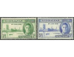 Gibraltar 1946 č.119,120