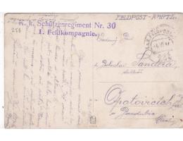 FELDPOST=OPATOVICE=PARDUBICE=rok1917*S256