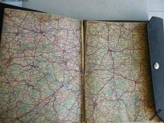Vojenská silniční mapa skládaná - ČSSR *96