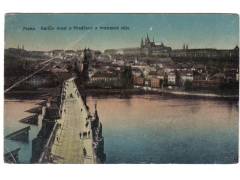 Praha   Karlův most a Hradčany   MF  °2724