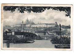 Praha  Hradčany Mánesův most r.1937 MF °3009