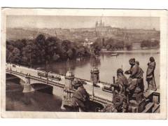 Praha  most legií r. 1947 MF  °3055