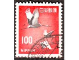 Japonsko 1968 Jeřábi, Michel č.1007A raz.