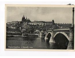 Praha Mánesův most prošlá E/192