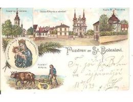 STARÁ BOLESLAV /LITOGRAFIE+KOLÁŽ /rok1899?*ukr637