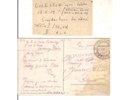 GOLESZOV /ŠNEJDARKOVO TAŽENÍ / CIESZYN/rok17.II.1919*ukr665