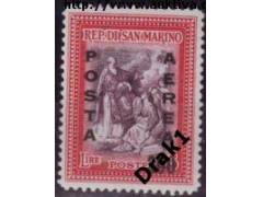 San Marino 1948 Sv. Marinus, zakladatel San Marino, přetisk,
