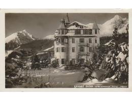 VYSOKÉ TATRY =HOTEL PRAHA /rok1934*kc3515