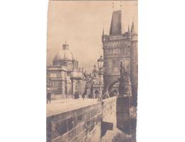 PRAHA MOSTECKÁ VĚŽ  cca r. 1910  FOTO-FON  °613Q