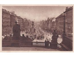 PRAHA  VÁCLAVSKÉ NÁMĚSTÍ  TRAMVAJ - PSP °613V