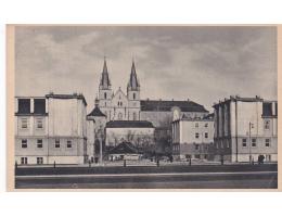 PRAHA  EMAUSSKÝ KLÁŠTER  KOSTEL - FOTO POSSELT °614