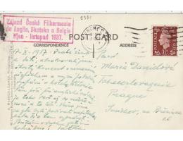 HUDBA=ZAJEZD ČS.FILHARMONIE DO ANGLIE/rok1937*c=2371