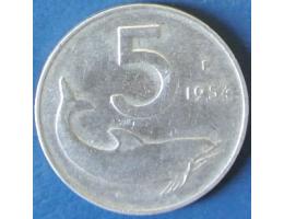 5 lir 1954