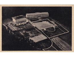 NOUZOV=HOTEL ČEPERKA+KOUPALIŠTĚ= KLADNO /rok1930?*BE7961