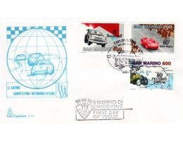 San Marino 1987 Rallye, automobiolové závody, Michel č.1356-