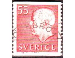 Švédsko 1969 Král Gustav VI. Adolf, Michel č.631A raz.