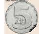 Mince 5 Zlotych 1990