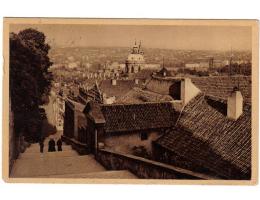 Praha  Nové zámecké schody  r.1943  MF °3754