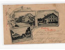 Rozhovice,hospoda,Petranův dvůr r.1902,prošlá D1/99