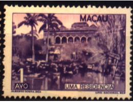 Macao 1950 Palác, Michel č. 362 raz.