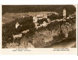 ZVÍKOV n/VLT.-ZÁMEK/POHLED Z LETADLA č.233//r1930//M41-158