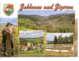 JABLONEC NAD JIZEROU + ERB + KRAKONOŠ  / KRKONOŠE *UF=1069