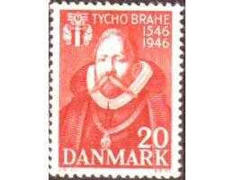 Dánsko 1946 Tycho de Brahe, astronom, Michel č.294 **