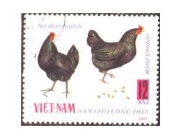 Vietnam 1968 Drůbež, Michel č.508 raz.