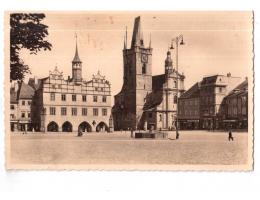 LITOMĚŘICE MASARYKOVO NÁMĚSTÍ  r. 1936   °53917L