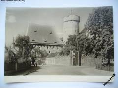 Tábor Bechyňská brána s hradní věží Kotnovem 50. léta Orbis