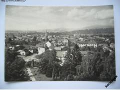 Valašské Meziříčí celkový pohled 60. léta Orbis