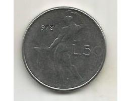 Itálie 50 lire 1978 (2) 6.52