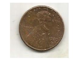 USA 1 cent 1980 D (3) 3.61