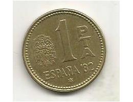 Španělsko 1 peseta 1980-82 (3) 4.70