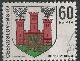 ČS o Pof.1889 Znaky měst - Uherský Brod