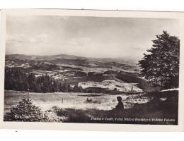 BESKYDY =POHLED  NA ČADCA+VELKA RAČA=V.POLOM=rok1939*kc12367